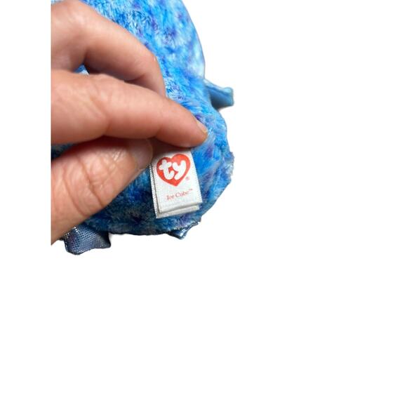 Ty Beanie Boos 6" ICE CUBE the Blue Penguin Plush Stuffed Animal - Picture 8 of 8
